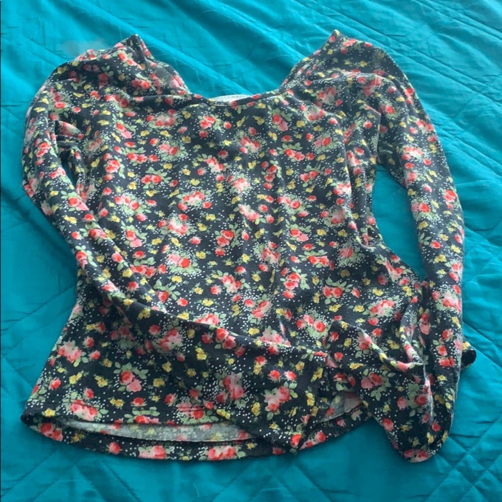 amorbasics flower print shirt